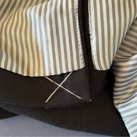 J. Crew school boy blazer sz XXL black - Picture 3 of 5